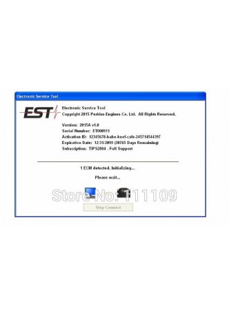 Perkins EST Combo 2015A Diagnostic software with active tool unlimit